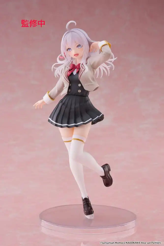 Alya Sometimes Hides Her Feelings in Russian Coreful PVC Statue Alya School Uniform Ver. 18 cm - Smalltinytoystore