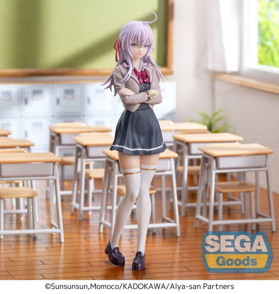 Alya Sometimes Hides Her Feelings in Russian Luminasta PVC Statue Alya Uniform Ver. 18 cm - Smalltinytoystore