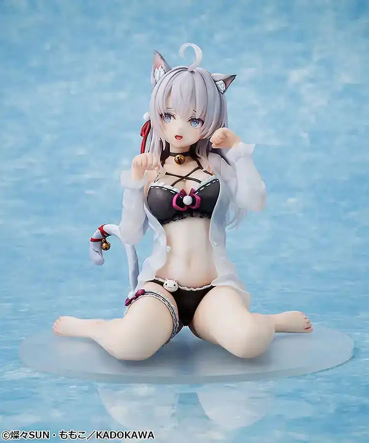 Alya Sometimes Hides Her Feelings in Russian Statue 1/7 Alisa Mikhailovna Kujou: Light Novel Catgirl Ver. Illustration by Momoco 13 cm - Smalltinytoystore