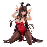 Amakano 2+ PVC Statue 1/4 Yuuhi Kurohime Bunny Suit Ver. 32 cm - Smalltinytoystore
