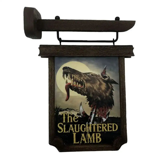 American Werewolf Mini Replik Pub Sign 6 cm - Smalltinytoystore