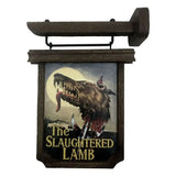 American Werewolf Mini Replik Pub Sign 6 cm - Smalltinytoystore