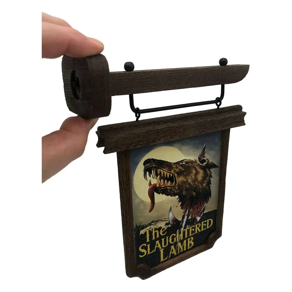 American Werewolf Mini Replik Pub Sign 6 cm - Smalltinytoystore