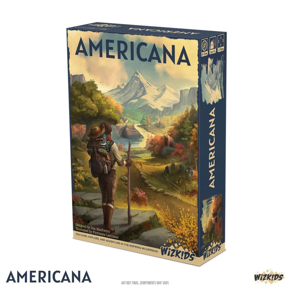 Americana Brettspiel *Englische Version* - Smalltinytoystore
