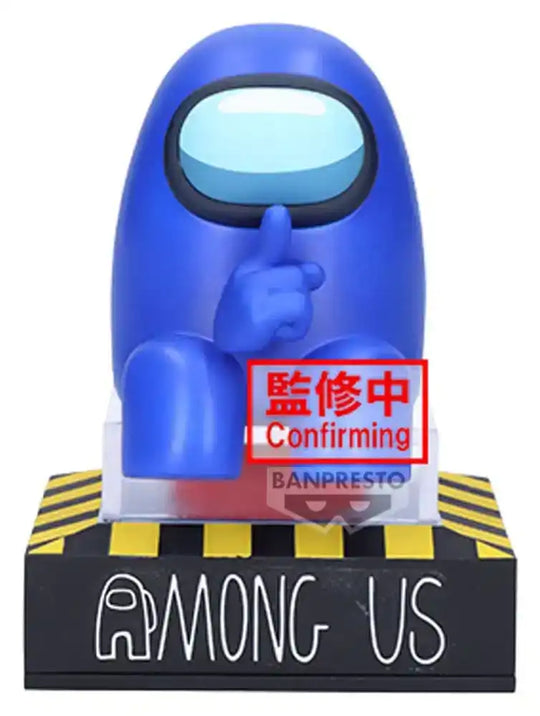 Among Us Monitor Top Figz PVC Statue vol. 1 (B: Blue) 10 cm