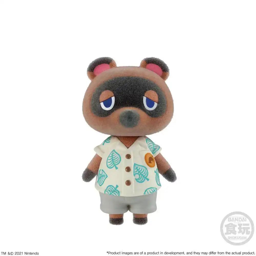 Animal Crossing: New Horizons Minifiguren 5 cm Flocked Doll Sortiment (8) - Smalltinytoystore
