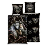 Anne Stokes Bettwäsche Wolfs 135 x 200 cm - Smalltinytoystore