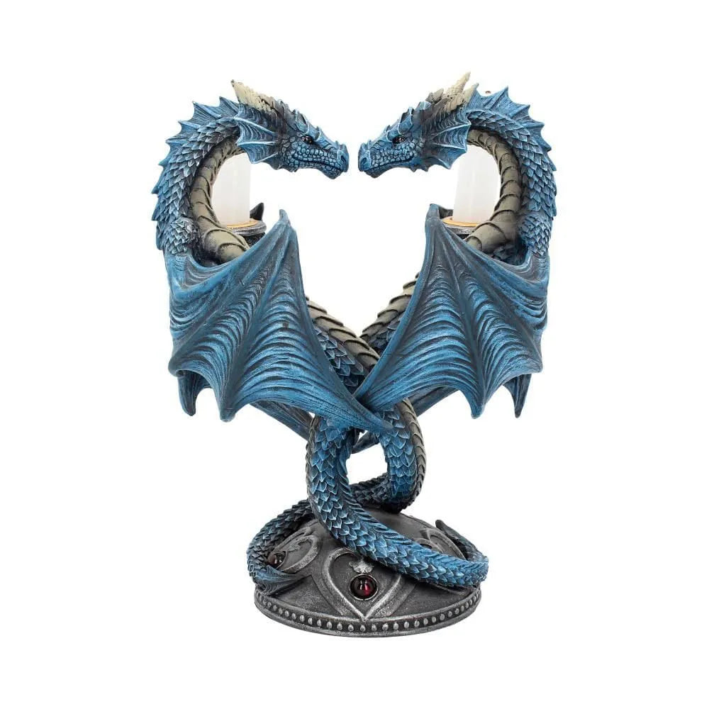 Anne Stokes Kerzenständer Dragon Heart 23 cm - Smalltinytoystore