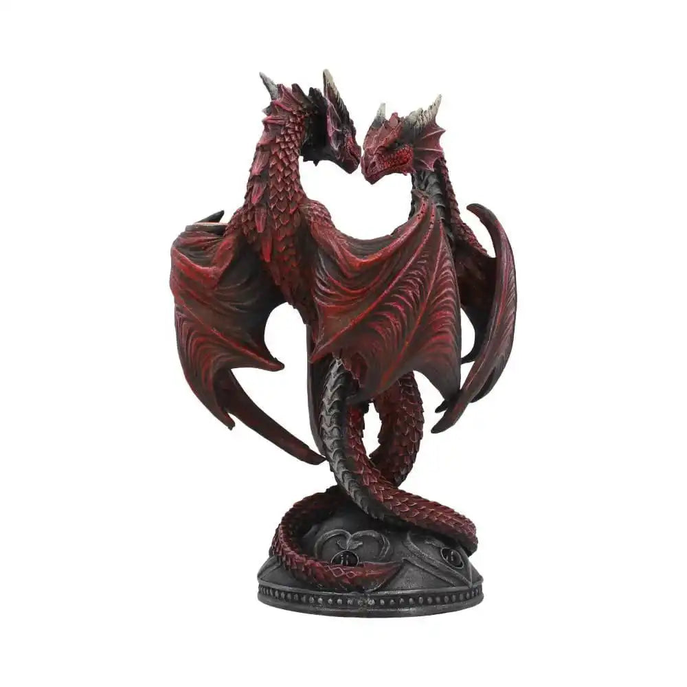 Anne Stokes Kerzenständer Dragon Heart Valentine's Edition 23 cm - Smalltinytoystore