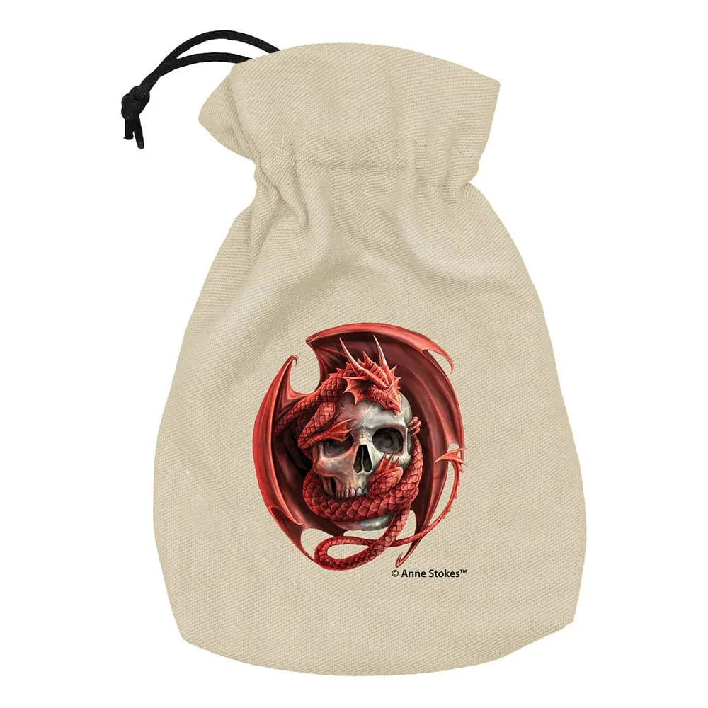 Anne Stokes Würfelbeutel Skull Embrace - Smalltinytoystore