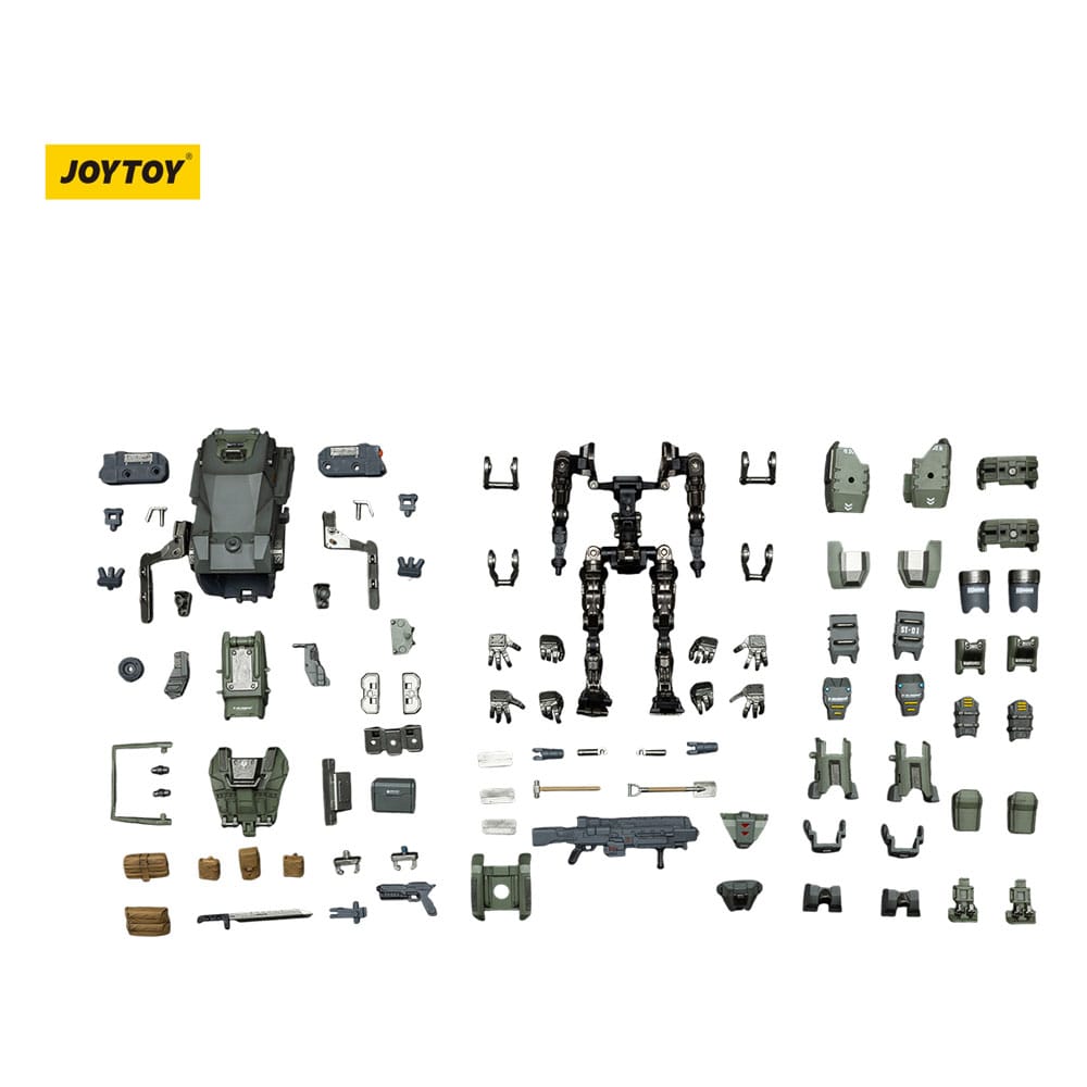 APOC Series Dark Source Actionfigur Bedrock Standard Combat Mecha 17 cm - Smalltinytoystore