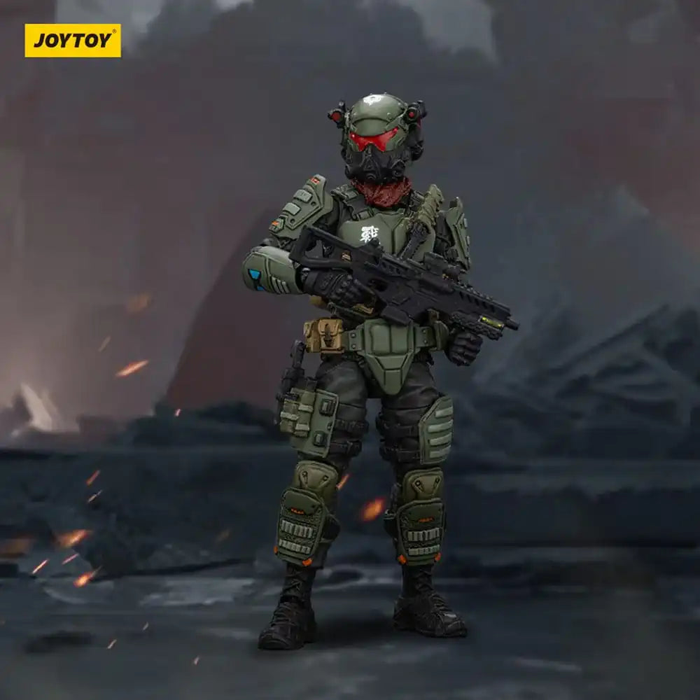 APOC Series Dark Source Actionfigur Stellar Scar Assault Team Titanite 11 cm - Smalltinytoystore