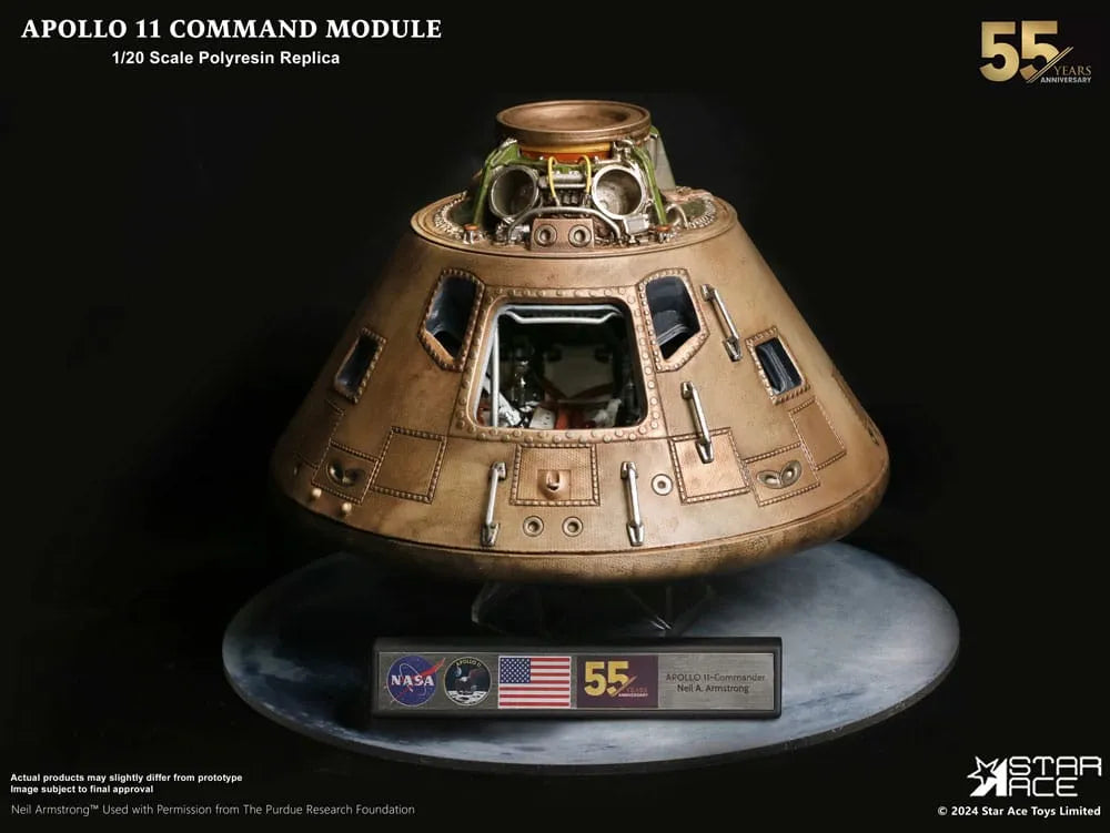 Apollo 11 Replik 1/20 Command Module (DX) 20 cm - Smalltinytoystore