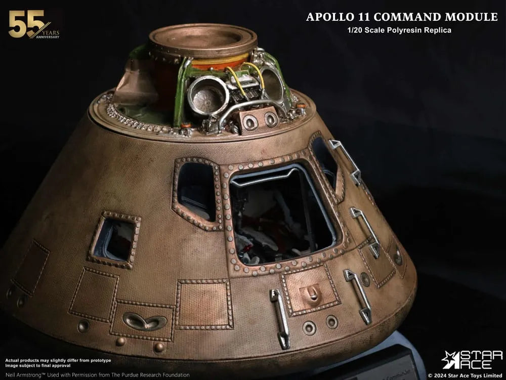 Apollo 11 Replik 1/20 Command Module (NX) 20 cm - Smalltinytoystore