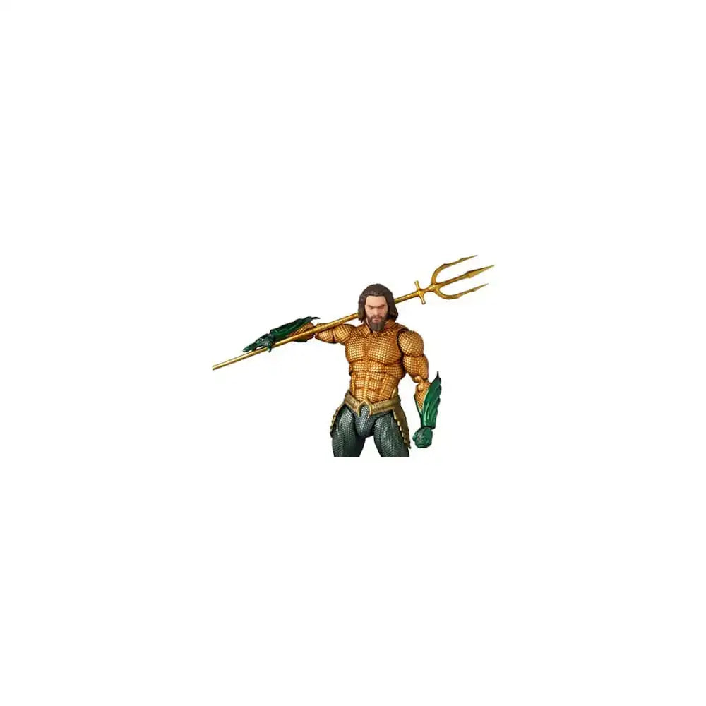 Aquaman Movie MAF EX Actionfigur Aquaman Gold & Green Suit 16 cm - Smalltinytoystore