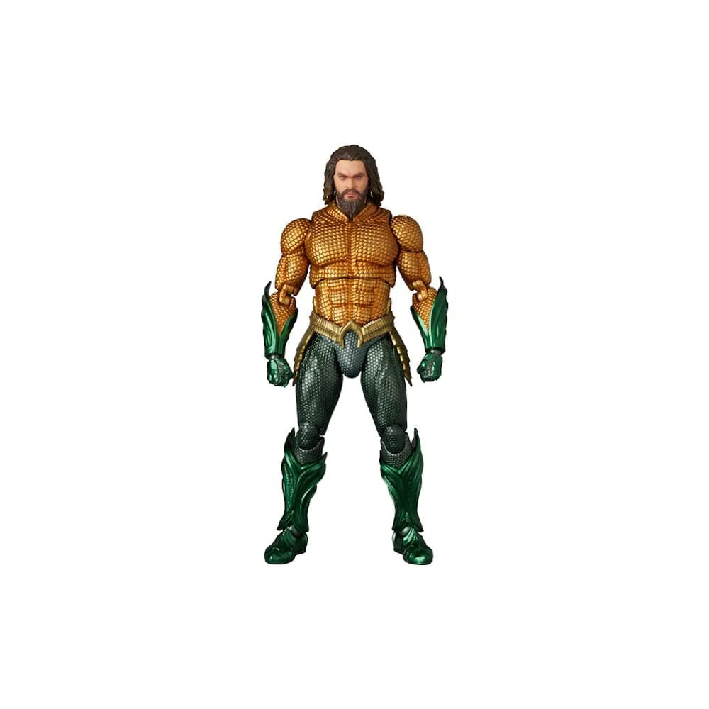 Aquaman Movie MAF EX Actionfigur Aquaman Gold & Green Suit 16 cm - Smalltinytoystore