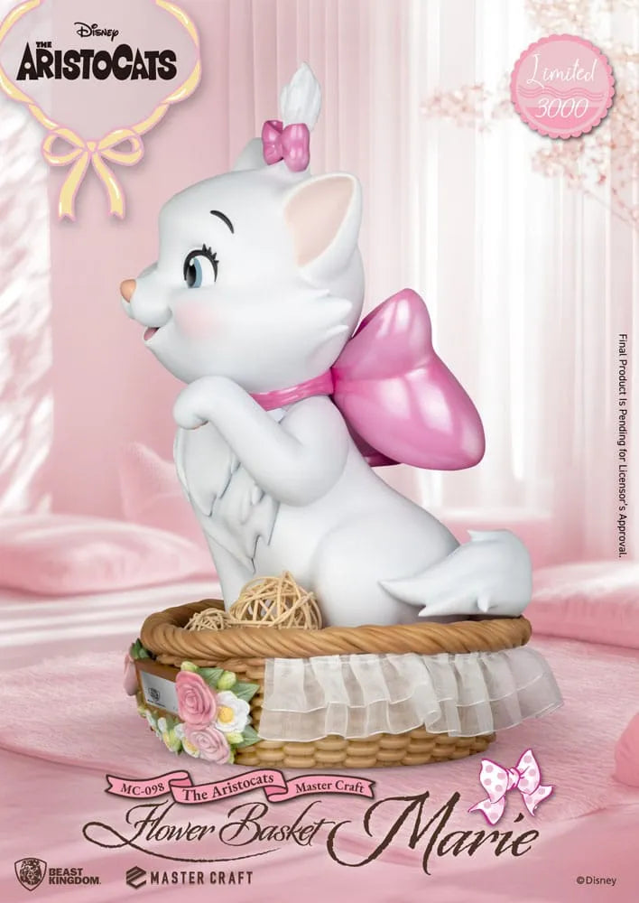 Aristocats Master Craft Statue Flower Basket Marie 32 cm - Smalltinytoystore