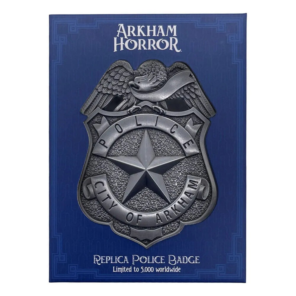 Arkham Horror Replik Police Badge Limited Edition - Smalltinytoystore