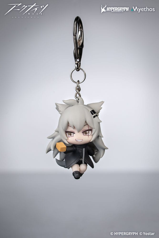 Arknights Hang On PVC Mini Statue Lappland 6 cm - Smalltinytoystore