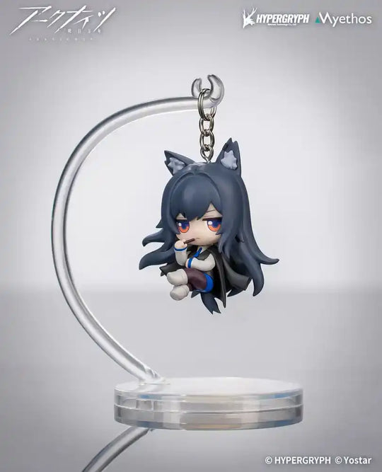 Arknights Hang On PVC Mini Statue Texas the Omertosa 6 cm - Smalltinytoystore