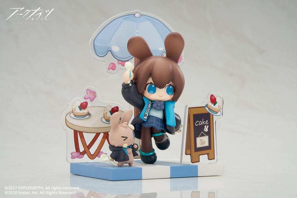 Arknights PVC Statue Mini Series Will You be Having the Dessert? Amiya 9 cm - Smalltinytoystore