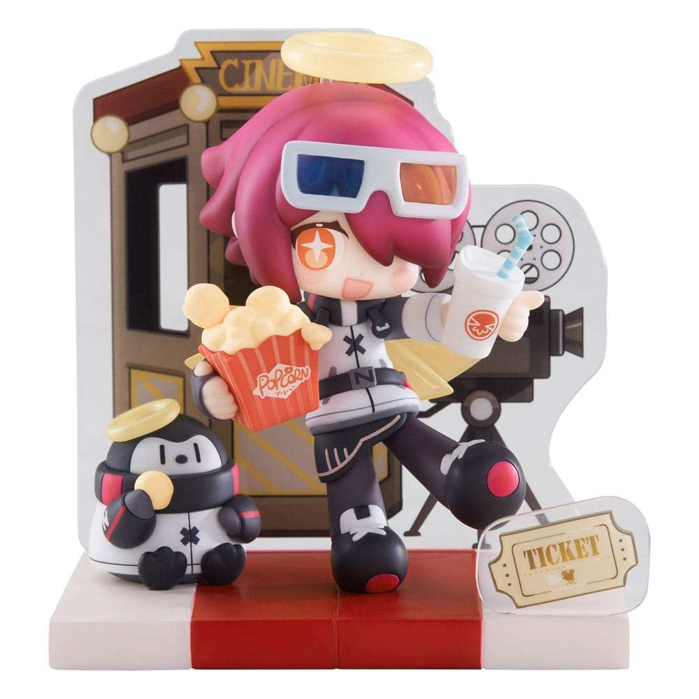 Arknights PVC Statue Mini Series Will You be Having the Dessert? Exusiai 10 cm - Smalltinytoystore