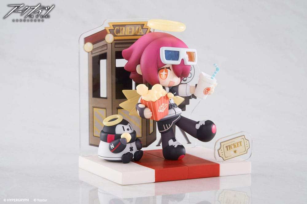 Arknights PVC Statue Mini Series Will You be Having the Dessert? Exusiai 10 cm - Smalltinytoystore