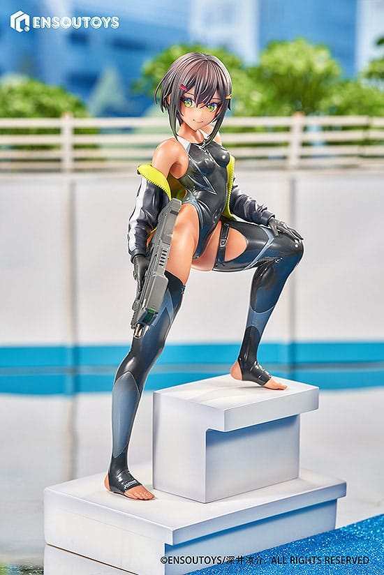 Arms Note Statue 1/7 Swim Team Bucho-chan 22 cm - Smalltinytoystore