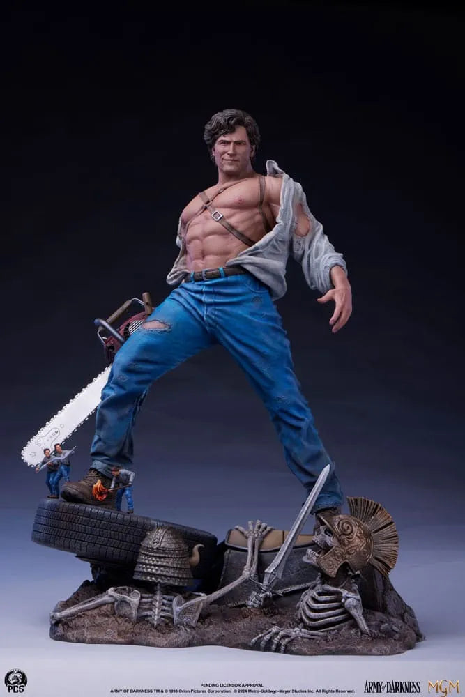 Army of Darkness Premier Series Statue 1/4 Ash 53 cm - Smalltinytoystore