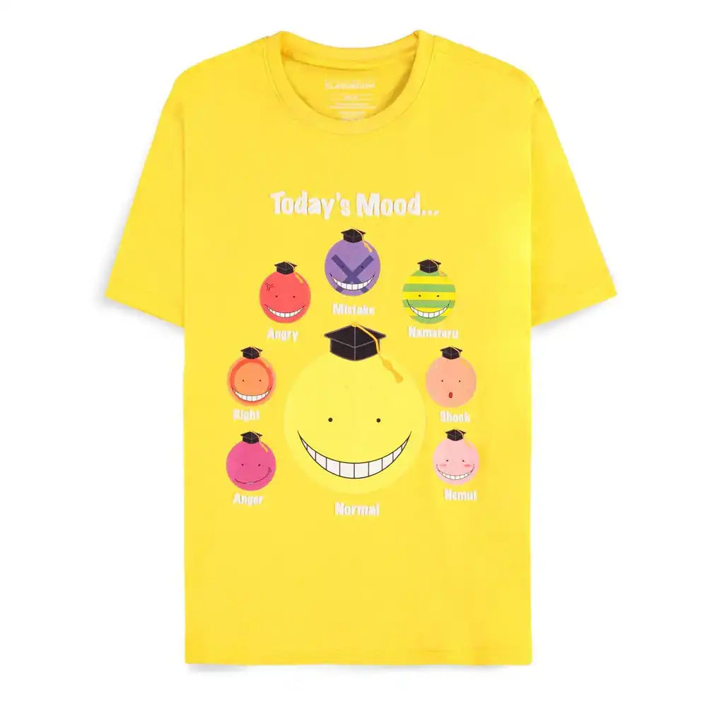 Assassination Classroom T-Shirt Koro-Sensei Today's Mood Größe XXL - Smalltinytoystore