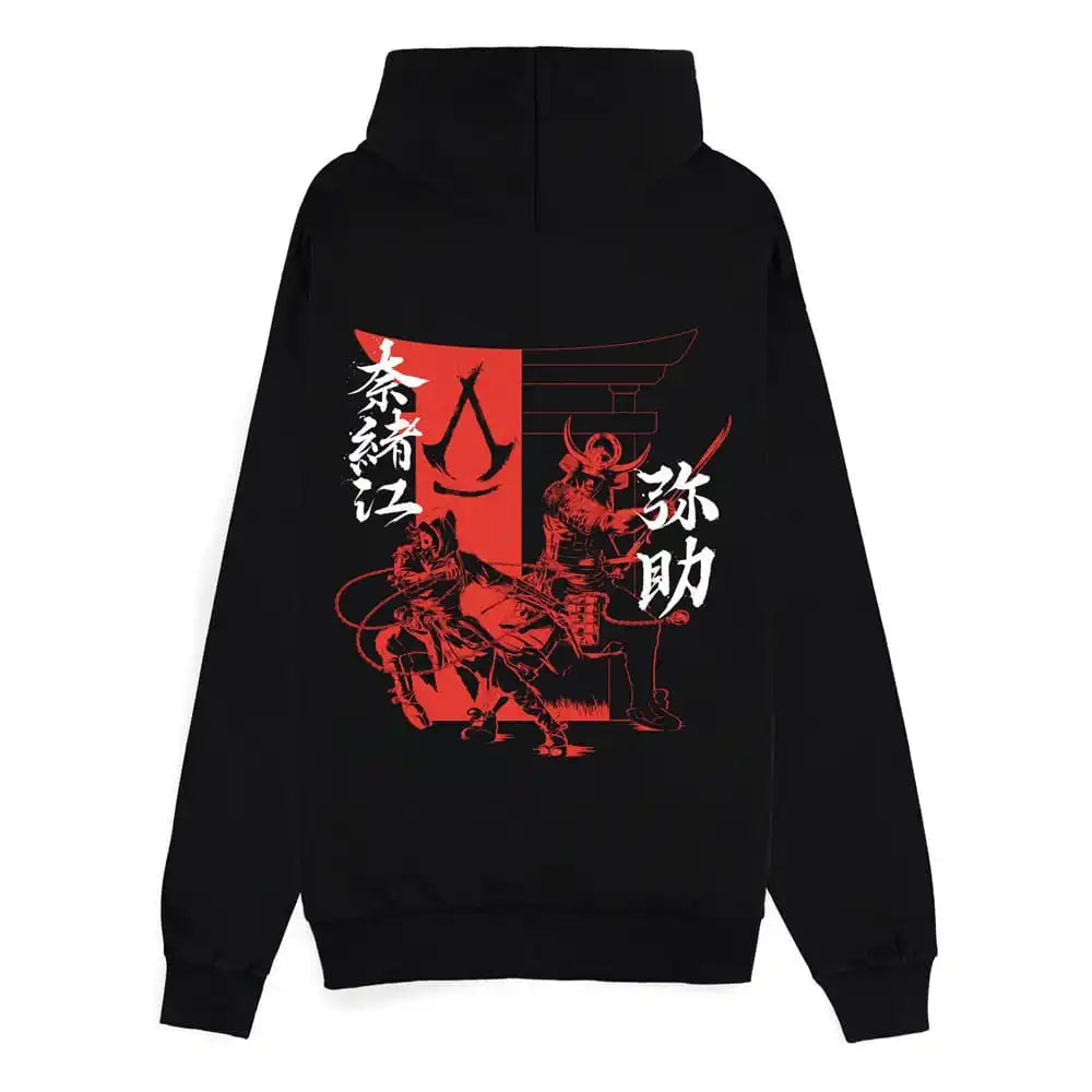 Assassin´s Creed Shadows Kapuzenjacke mit Reißverschluß Two Tone Kanji Größe M - Smalltinytoystore