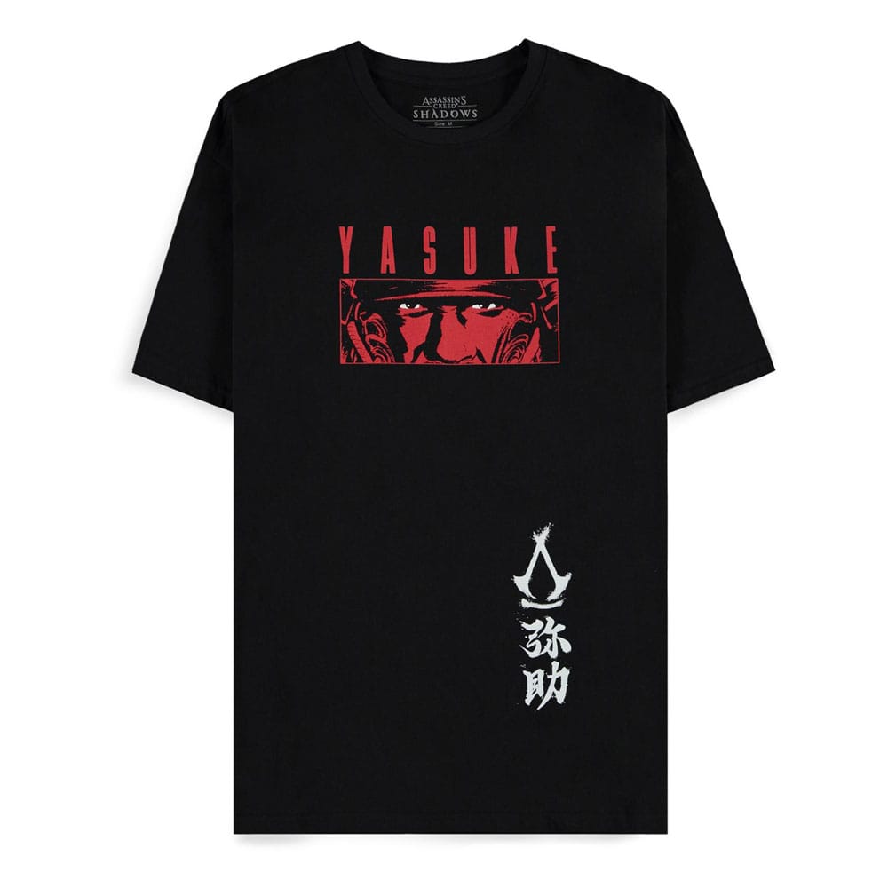 Assassin´s Creed Shadows T-Shirt Yasuke Größe M - Smalltinytoystore