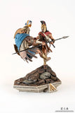Assassin´s Creed Statue 1/6 Spartan Kick Alexios Diorama 37 cm - Smalltinytoystore