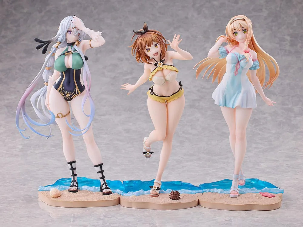 Atelier Ryza: Ever Darkness & the Secret Hideout PVC Statuen 3er-Set 1/7 Ryza, Klaudia, Lila: Swimsuit Ver. - Smalltinytoystore