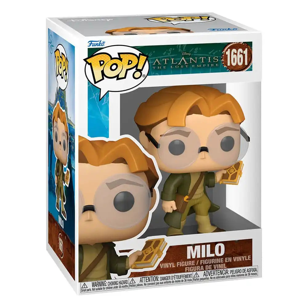 Atlantis: The Lost Empire POP! Vinyl Figur Milo 9 cm - Smalltinytoystore