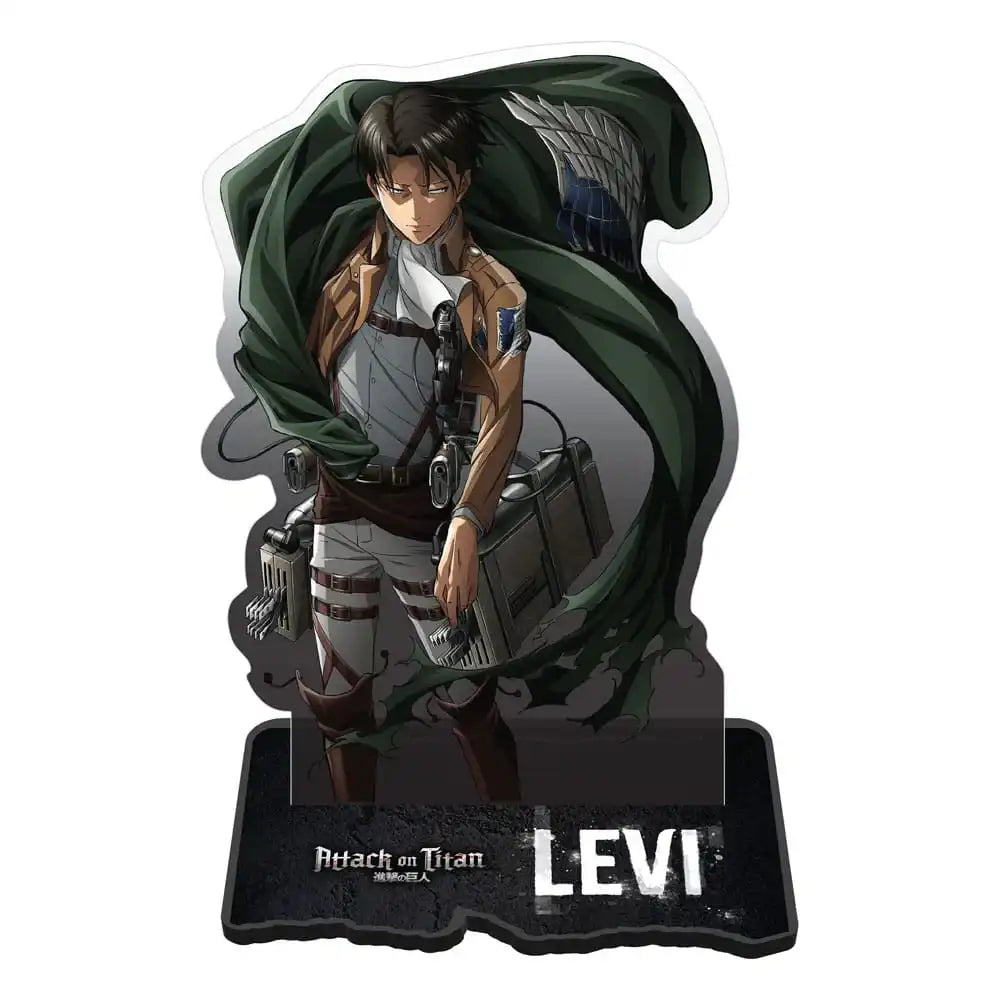 Attack on Titan Acryl Figur Levi Battle-Ready 18 cm - Smalltinytoystore