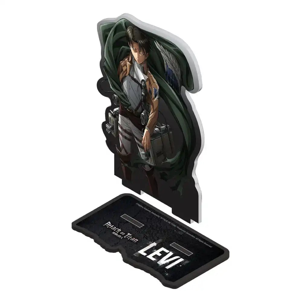 Attack on Titan Acryl Figur Levi Battle-Ready 18 cm - Smalltinytoystore