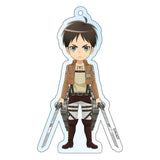 Attack on Titan Acryl Schlüsselanhänger Eren Holographic 8 cm - Smalltinytoystore