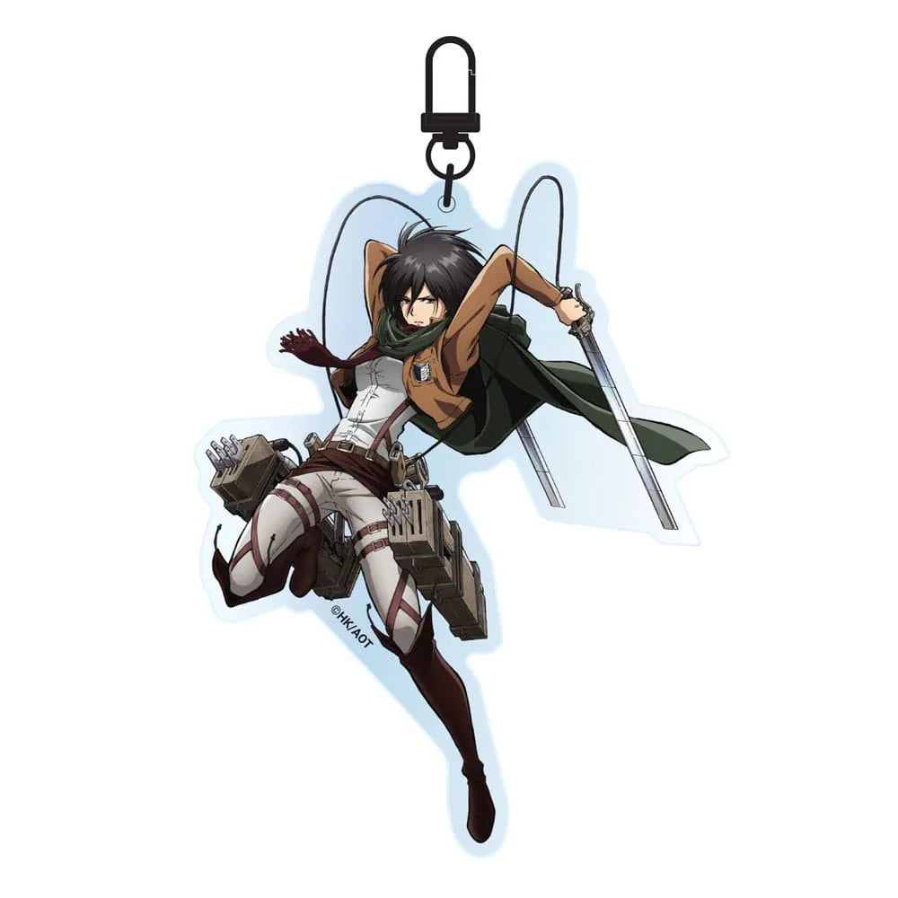 Attack on Titan Acryl Schlüsselanhänger Mikasa Ackermann - Smalltinytoystore