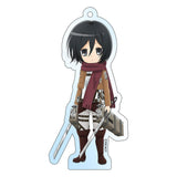 Attack on Titan Acryl Schlüsselanhänger Mikasa Holographic 8 cm - Smalltinytoystore
