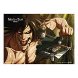 Attack On Titan Fabric Poster Attack Titan 84 x 118 cm - Smalltinytoystore