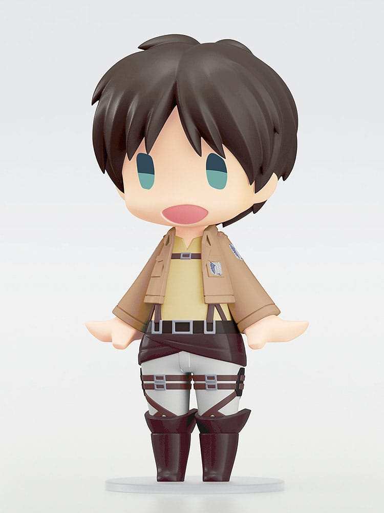 Attack on Titan HELLO! GOOD SMILE Actionfigur Eren Yeager 10 cm - Smalltinytoystore