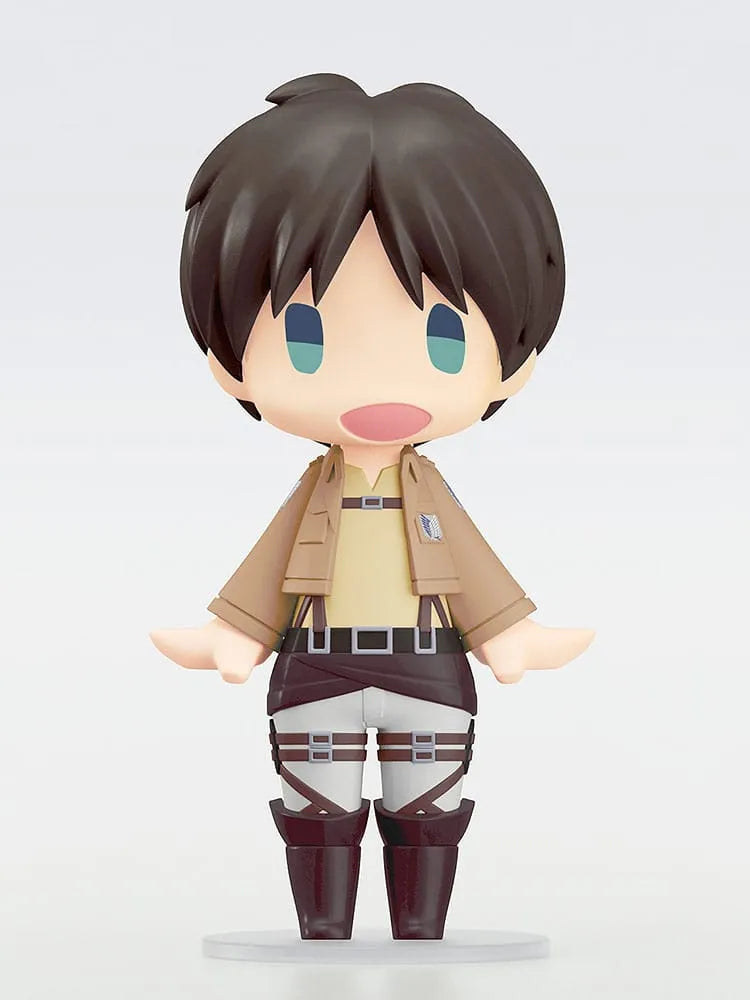 Attack on Titan HELLO! GOOD SMILE Actionfigur Eren Yeager 10 cm - Smalltinytoystore