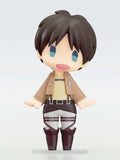 Attack on Titan HELLO! GOOD SMILE Actionfigur Eren Yeager 10 cm - Smalltinytoystore