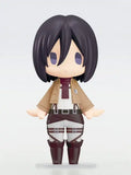 Attack on Titan HELLO! GOOD SMILE Actionfigur Mikasa Ackerman 10 cm - Smalltinytoystore