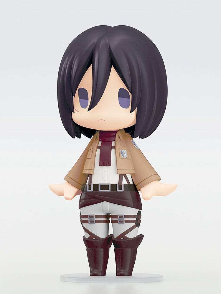 Attack on Titan HELLO! GOOD SMILE Actionfigur Mikasa Ackerman 10 cm - Smalltinytoystore