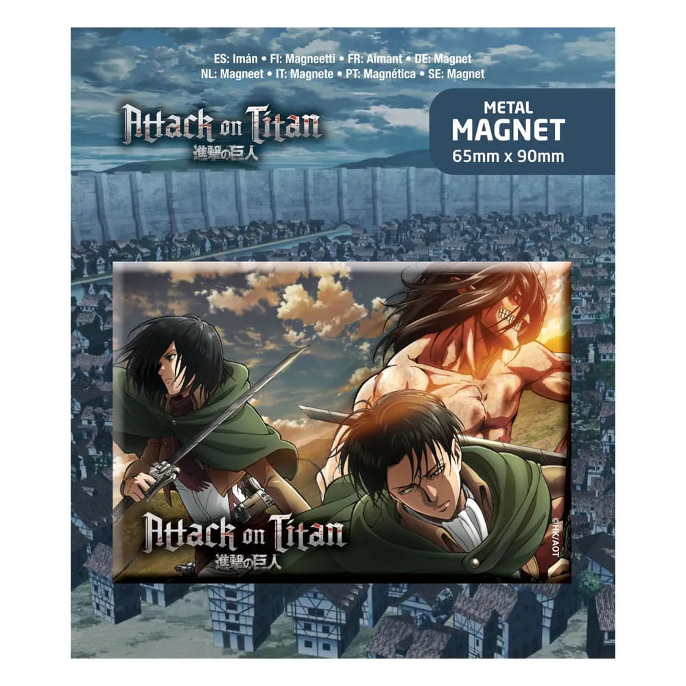 Attack on Titan Magnet Trio - Smalltinytoystore