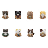 Attack on Titan Mega Cat Project Attack on Tinyan Sammelfiguren Gathering Scout Regiment danyan! 3 cm Sortiment (8) - Smalltinytoystore