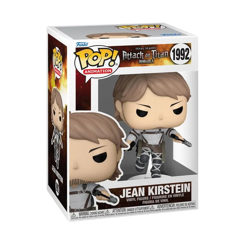 Attack on Titan POP! Animation Vinyl Figur Jean Kirstein 9 cm - Smalltinytoystore