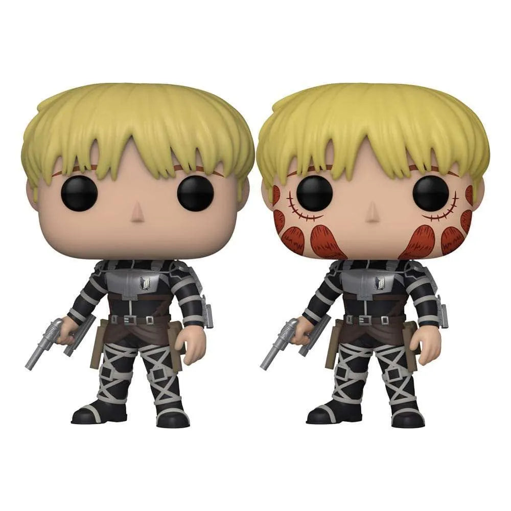 Attack on Titan POP! Animation Vinyl Figuren Armin Arlert 9 cm Sortiment (6) - Smalltinytoystore